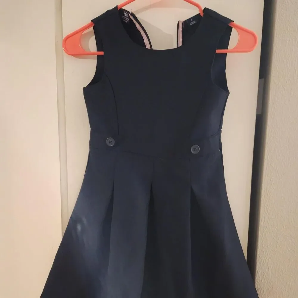Izod Navy Catholic Parochial School Uniform Dress Sz 6